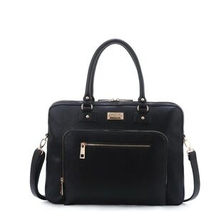 NWT! Elegant Handbag with Gold Hardware